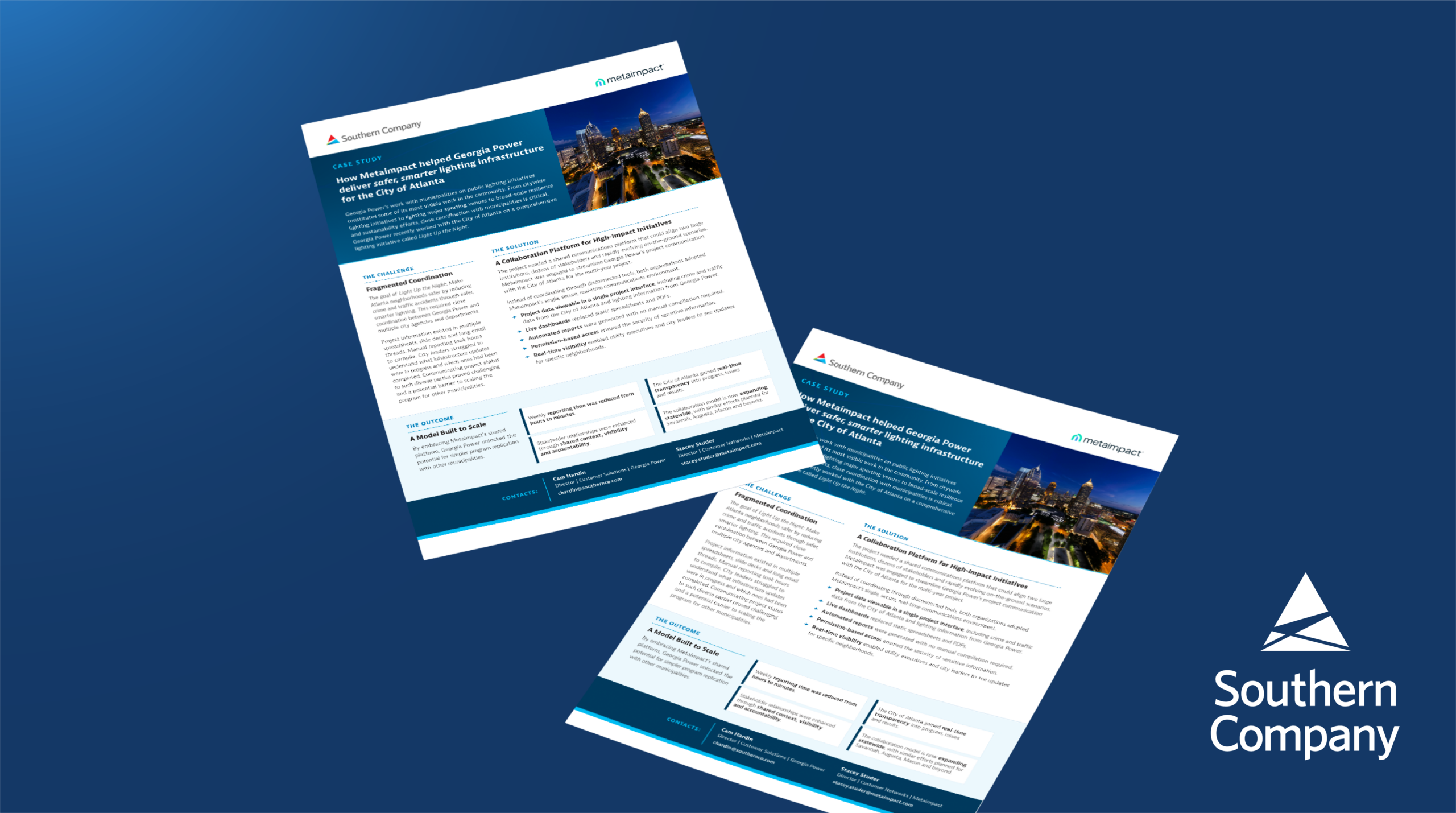 How Metaimpact Helped Georgia Power Deliver Safer, Smarter Lighting Infrastructure for the City of Atlanta